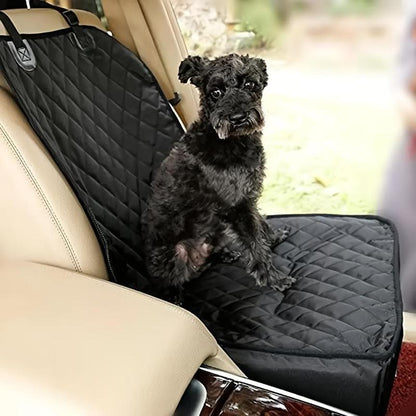 2 in 1 Enclosed Pet Dog Car Seat Cover, Foldable Pet Car Seat Hammock, Pet Carrier for Dogs & Cats, Dog & Cat Accessories