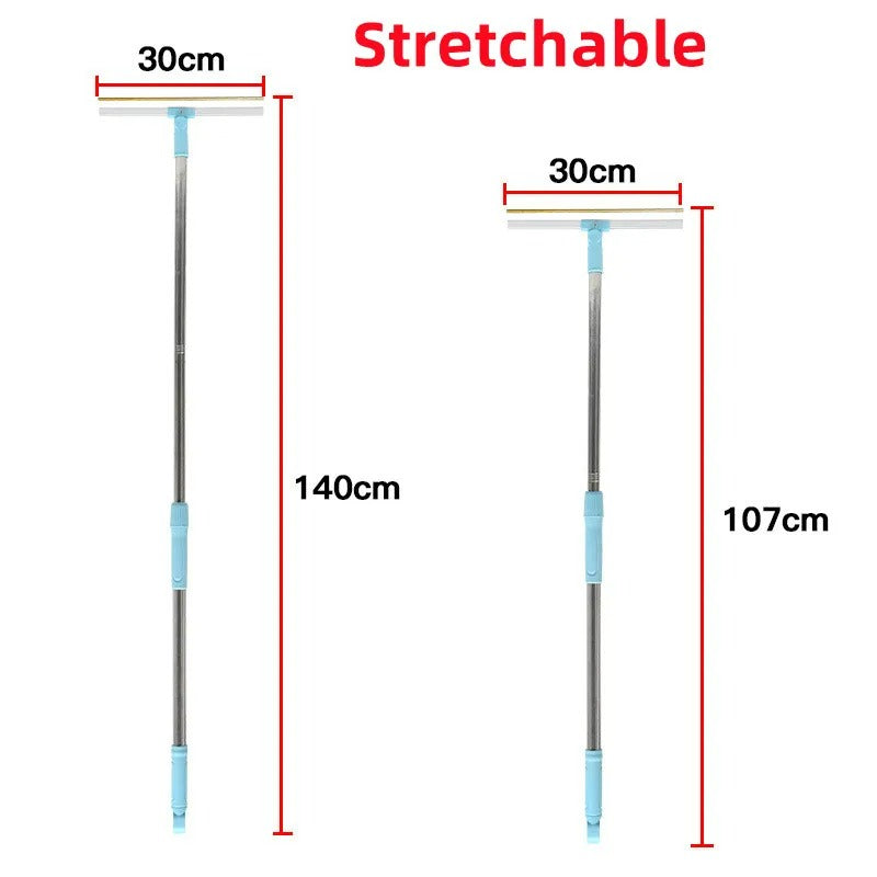 FurSweep 180° Telescopic Carpet Rake for Pet Hair Removal